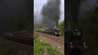 CLUN CASTLE tackles HEMERDON amp FAILS  train shortsvideo steamtrain shorts [upl. by Harts]