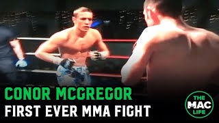 Conor McGregors First MMA Fight [upl. by Awhsoj]