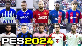 PES 2021 actualizado al 20232024  OPTION FILE PS4  PS5  PC  TUTORIAL [upl. by Tyra674]