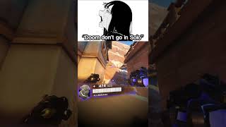 Empowered Punch hitbox is NASTY 😱 overwatch overwatch2 [upl. by Ahsina886]