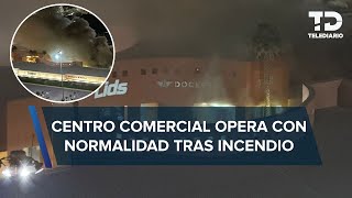 Centro comercial Outlet Punta Norte se incendia en Cuautitlán Izcalli llamas consumen la mercancía [upl. by Pinette306]