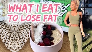 What I Eat In A Day To Lose Fat II Counting 1800 Calories [upl. by Adnimra779]