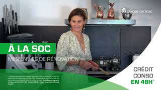 CREDIT CONSO  Travaux  Rénovation Cuisine [upl. by Weirick]