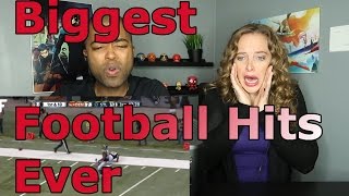 Biggest Football Hits Ever Reaction 🔥 [upl. by Gujral806]