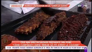 Cele mai spectaculoase preparate din porc „ Carnea trebuie ținută la marinat cu 24 de ore înai [upl. by Bonnell]