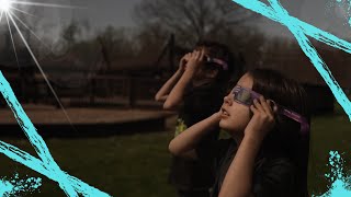 2024 Eclipse Vlog Family Fun Day at Millpond Park [upl. by Dilisio]