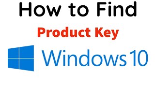 How to Find Windows 10 Product Key 🔐 [upl. by Ameehsat]