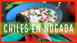 Vegan Chiles en Nogada Traditional Independence Day Recipe [upl. by Alisen]