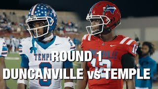 TXHSFB 1 DUNCANVILLE vs TEMPLE  MUST SEE 👀  viralvideo [upl. by Ennahtur]