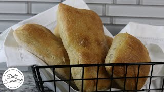 Sourdough Ciabatta Rolls  How to make Ciabatta Rolls using Sourdough  Daily Sourdough [upl. by Miett913]