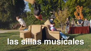 Las sillas musicales  Jackass Por Siempre [upl. by Reyaht]