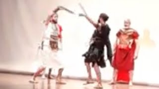 jugurtha roi numide vs Bocchus roi de la Maurétanie voisine théâtre régional kateb yacine [upl. by Karlik]