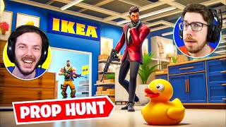 NASCONDINO NELLIKEA Serata Prop Hunt Fortnite iNoob [upl. by Josie]