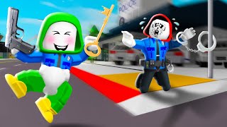 POLICE Mikey BUT He Is a BABY   Maizen Roblox  ROBLOX Brookhaven 🏡RP  FUNNY MOMENTS [upl. by Enoek]