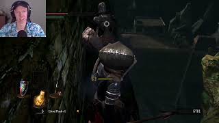 I done got stuck in of Tomb of the Giants and Catacombs rizzing 🗿 curlysouls  darksouls part 8 [upl. by Rosane]