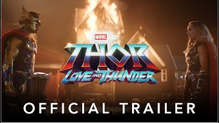 Marvel Studios Thor Love and Thunder  Official Trailer [upl. by Vada]