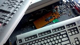 Gold and SILVER Recovery  from JUNK keyboards [upl. by Minica]