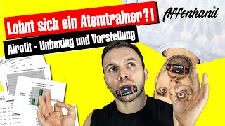 Airofit  Was bringt ein Atemtrainer beim Sport  Unboxing Affenhand® [upl. by Trev630]