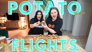 🔥 MAKING POTATO FLIGHTS  MUKBANG EATING [upl. by Elka637]