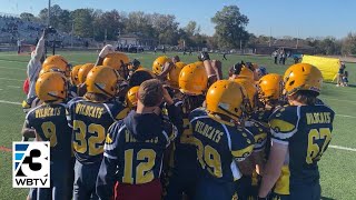 ‘It Means So Much’ FirstEver CMS Middle School Football Championship Kicks Off [upl. by Konstantine]