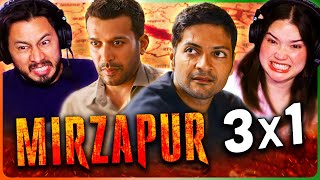 MIRZAPUR 3x1 quotTetuaquot Reaction  Ali Fazal  Pankaj Tripathi  Shweta Tripathi [upl. by Arihk]