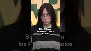 Billie Eilish recibió premio por Swarm en los Peoples Choice Awards billieeilish [upl. by Claudette165]