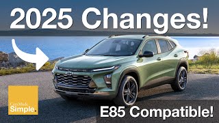 2025 Chevy Trax Full Change List  Less Colors E85 Compatible [upl. by Vidda]