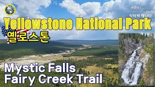 옐로스톤 국립공원 여행 20 매디슨 캠프장5일 차–Part 2 Mystic Falls Trail Fairy Creek Trail YellowstoneNationalPark [upl. by Haliled396]