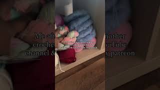 Filmed myself chaotically trying to crochet an outfit last minute [upl. by Sunny]