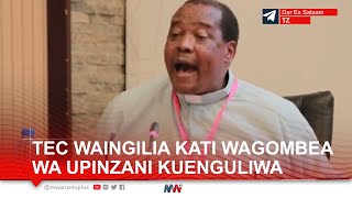 TEC WASHTUSHWA NA YANAYOENDELEA SAKATA LA KUENGUA WAGOMBEA WA UPINZANI quotMBONA MMEKAA KIMYAquot [upl. by Eibrik]