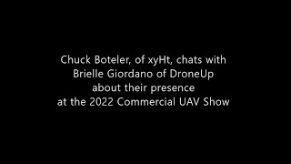 Chat with Brielle Giordano of DroneUp at the 2022 Commercial UAV Show [upl. by Idurt]