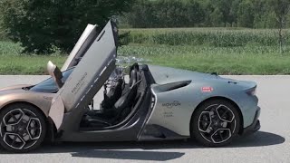 La guida autonoma arriva in Autostrada la prima sperimentazione sulla A26 a traffico aperto [upl. by Johna648]