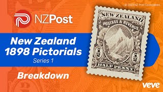 NZ Post  New Zealand 1898 Pictorials  Series 1  VeVe Collectible Breakdown [upl. by Eusebio]