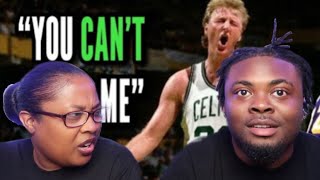 MOM REACTS  Larry Bird Trash Talking [upl. by Nitsirhc210]