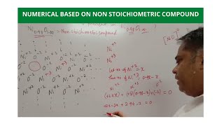 NON STOICHIOMETRIC COMPOUNDS [upl. by Backer]