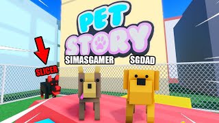 SAD PET STORY in ROBLOX [upl. by Karee449]