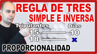 💥 Ejercicio De PROPORCIONALIDAD INVERSA 💥 REGLA DE TRES SIMPLE INVERSA 4 [upl. by Eislek]