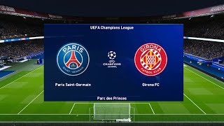 Paris SG – Girona  UEFA Champions League 20242025  eFootball [upl. by Haskel]