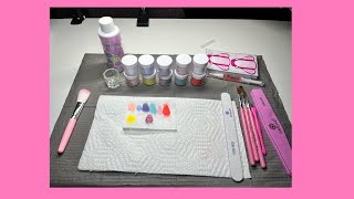 Product review Saviland acrylic nail kit ￼ [upl. by Dnivra]