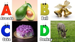 A For Avocaddo Phonics Song  ABC Alphabet Songs For Kids  ABC Song [upl. by Shutz437]