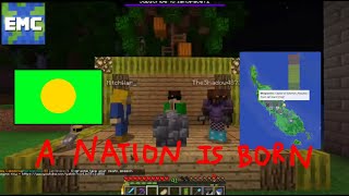 EarthMC  THE BIRTH OF OUR NATION [upl. by Aret181]