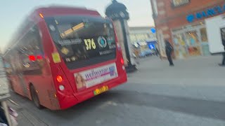 376 towards Beckton bus station [upl. by Yrak]