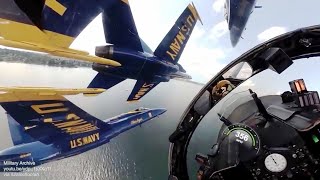 Hanging Out in a Blue Angels Cockpit [upl. by Seravart]