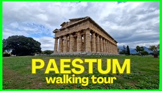 ✨️ Paestum  Italy 2024 ✨️ 🇮🇹  4K  Walking Tour italy walkingtours [upl. by Dione]