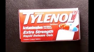 Unboxing Tylenol Extra Strength Rapid Release Gels [upl. by Syramad357]