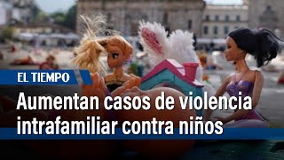 Aumentan casos de violencia intrafamiliar contra niños  El Tiempo [upl. by Gaeta]