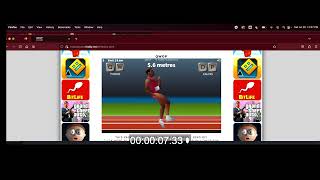 QWOP  10 Meter Speed Run  1034s [upl. by Aicened]