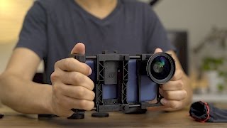 Improve iPhone videography with the Beastgrip rig  lens adapter [upl. by Maire956]