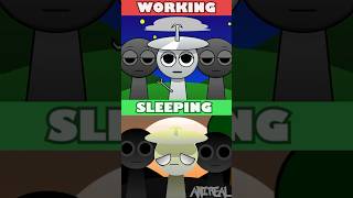 NEW MOD Incredibox Sprunki But Working VS Sprunki But Sleeping 💤 HORROR VERSION 😭 [upl. by Nhaj]