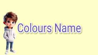 Colours Name  Colours Name In English  Colors Name For Kids  Learning videos totto kidoos [upl. by Sontich]